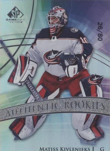 2020-21 Upper Deck SP Game Used - Matiss Kivlenieks #131