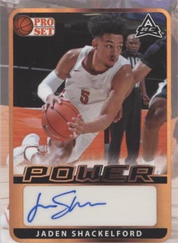 2021-22 Leaf Pro Set Power - Jaden Shackelford #BA-JS2
