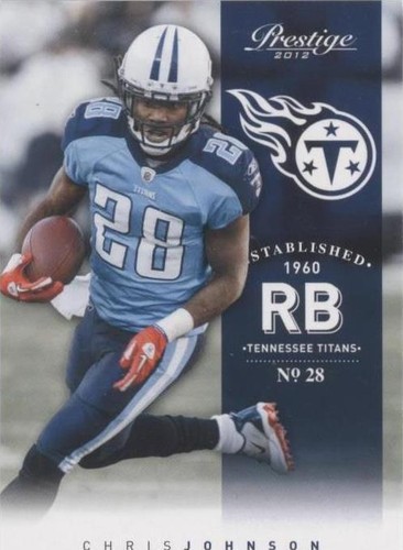 2012 Playoff Prestige Chris Johnson #192