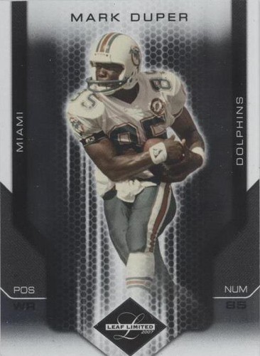 2007 Leaf Limited Mark Duper #166