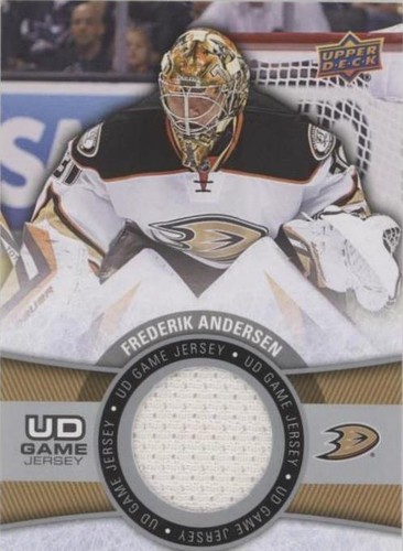 2015-16 Upper Deck - Frederik Andersen #GJ-FA