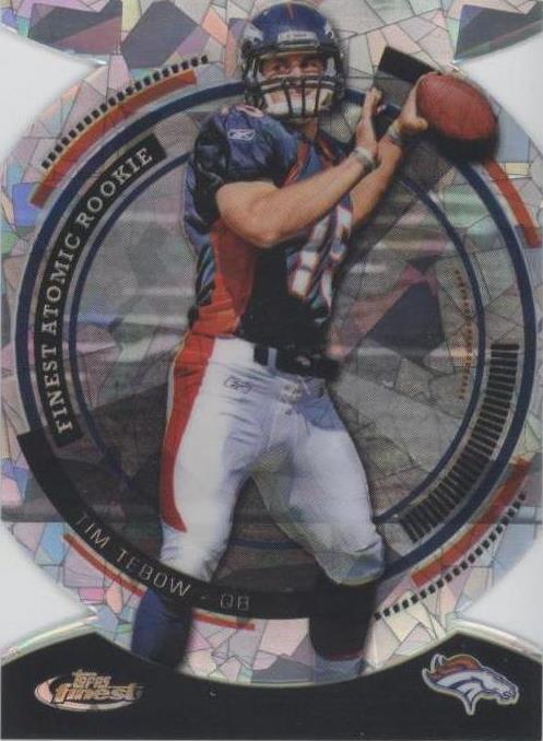 2010 Topps Finest Tim Tebow #FAR-25