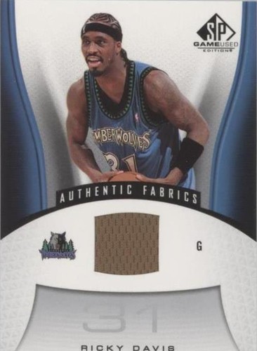 2006-07 SP Game Used Edition - Ricky Davis #154