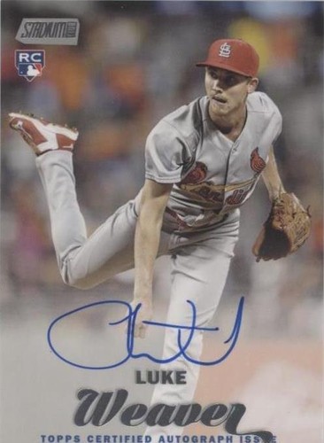 2017 Topps Stadium Club - Luke Weaver #SCA-LW