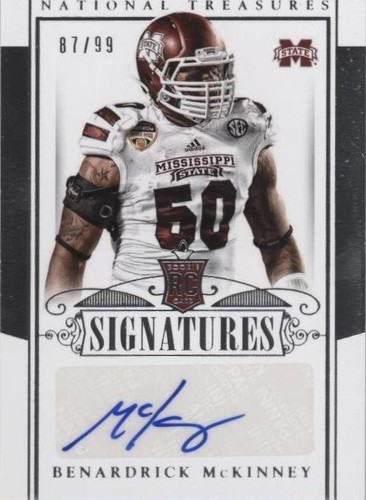 2015 Panini National Treasures College Benardrick McKinney #208