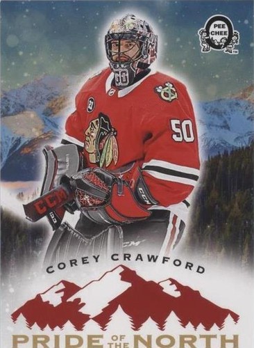 2018-19 O-Pee-Chee Coast to Coast Canadian Tire - Corey Crawford #P-45