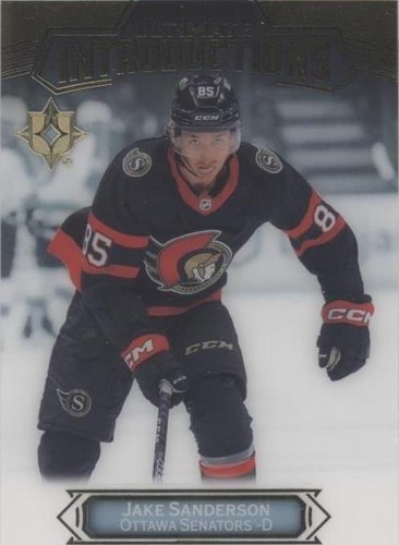 2022-23 Upper Deck Ultimate Collection - Jake Sanderson #UI-38
