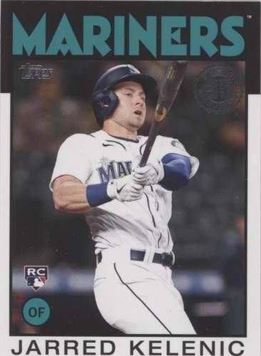 2021 Topps Update #86B-18 Jarred Kelenic 1986 Topps Baseball