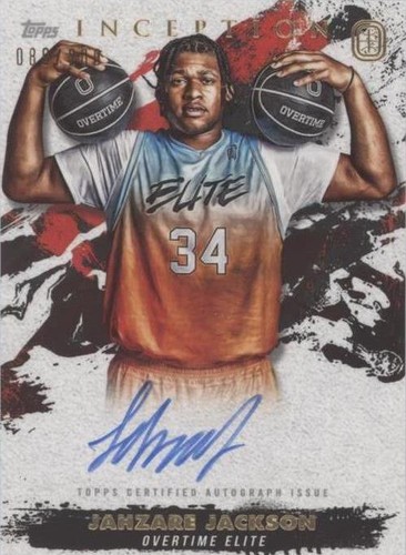 2021-22 Topps Inception OTE Overtime Elite - Jahzare Jackson #IA-JJ