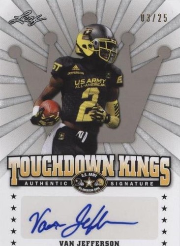 2015 Leaf U.S. Army All-American Bowl Van Jefferson #TK-VJ1