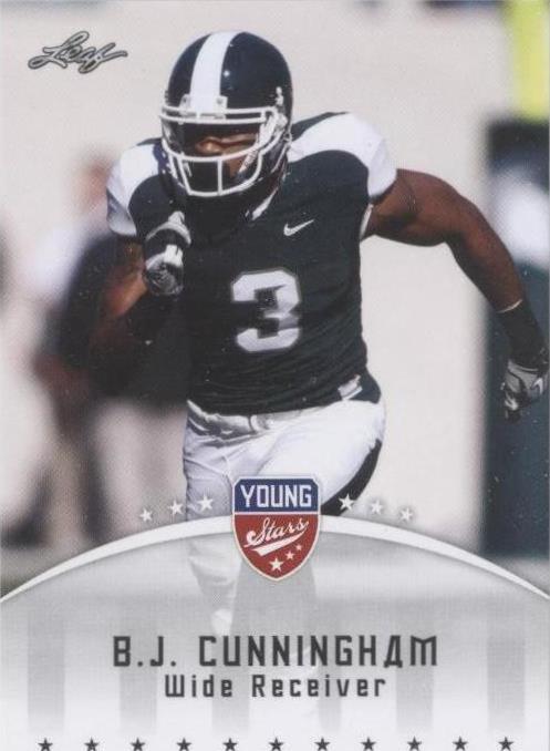 2012 Leaf Young Stars B.J. Cunningham #8