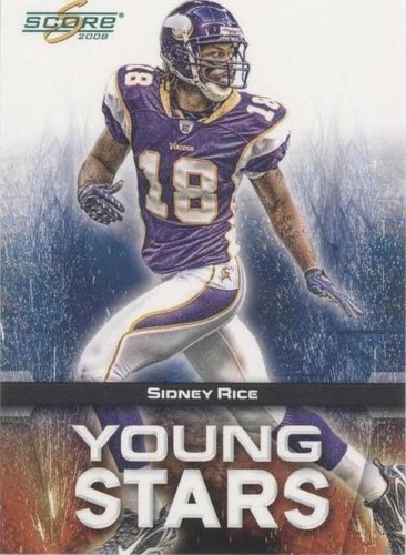 2008 Score Sidney Rice #YS-23
