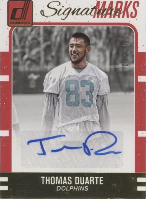2016 Donruss Thomas Duarte #11