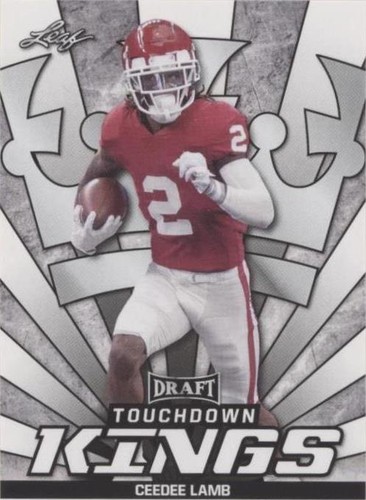 2020 Leaf Draft CeeDee Lamb #76