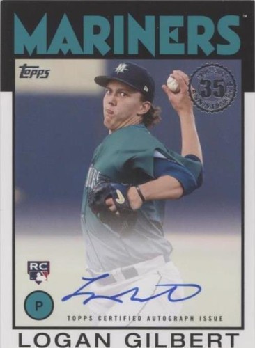 2021 Topps Update Series - Logan Gilbert #86A-LG
