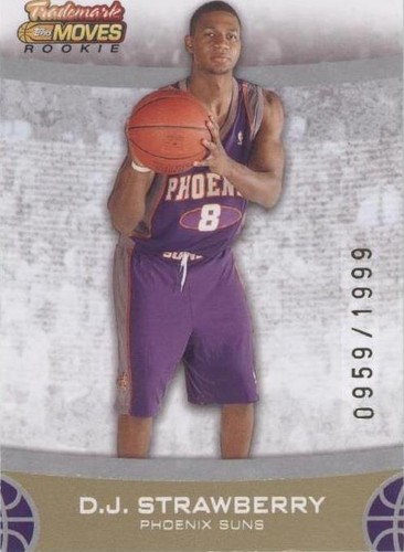 2007-08 Topps Trademark Moves - D.J. Strawberry #94