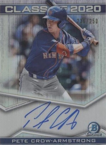 2020 Bowman Draft - Pete Crow-Armstrong #C20A-PC