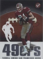 2003 Topps Pristine Terrell Owens #23