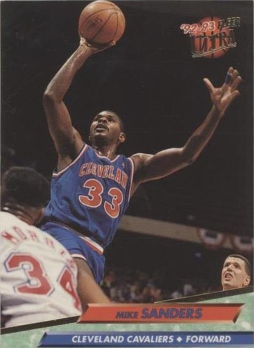 1992-93 Fleer Ultra - Mike Sanders #39