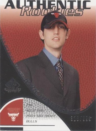 2003-04 SP Game Used - Kirk Hinrich #113