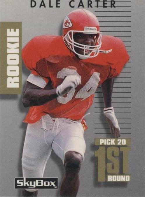 1992 Skybox Primetime Dale Carter #096