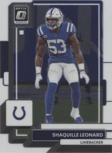 2022 Panini Donruss Optic Shaquille Leonard #85