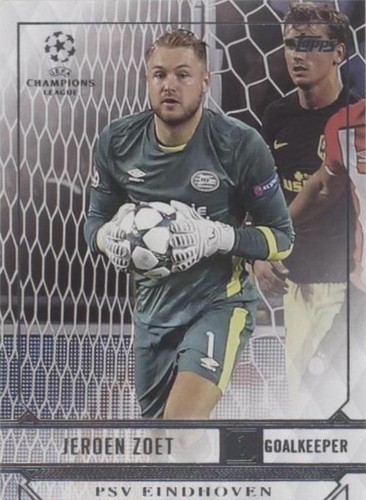 2016-17 Topps UCL Showcase Jeroen Zoet #154