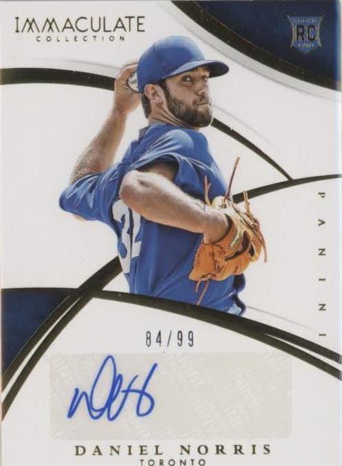 2015 Panini Immaculate Collection - Daniel Norris #133