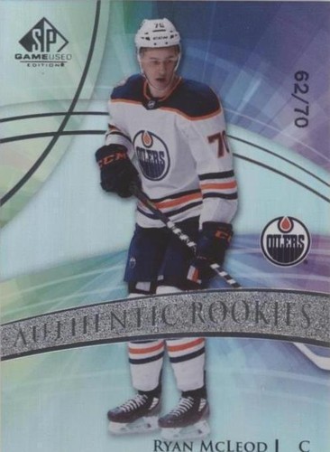 2020-21 Upper Deck SP Game Used - Ryan McLeod #159