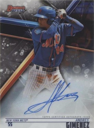 2018 Bowman's Best - Andres Gimenez #B18-AG