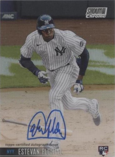 2021 Topps Stadium Club Chrome - Estevan Florial #SCCAV-EF