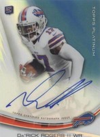 2013 Topps Platinum Da'Rick Rogers #A-DRO