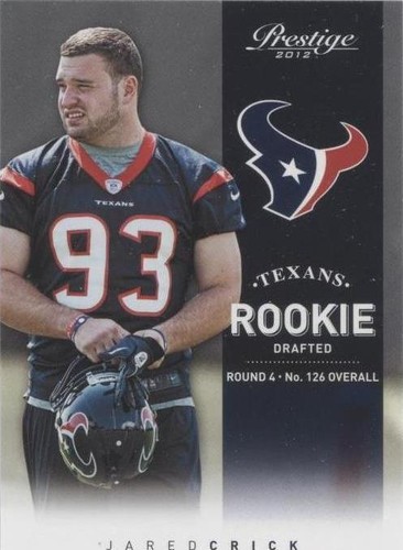 2012 Playoff Prestige Jared Crick #209