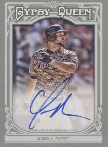 2013 Topps Gypsy Queen - Yonder Alonso #GQA-YA
