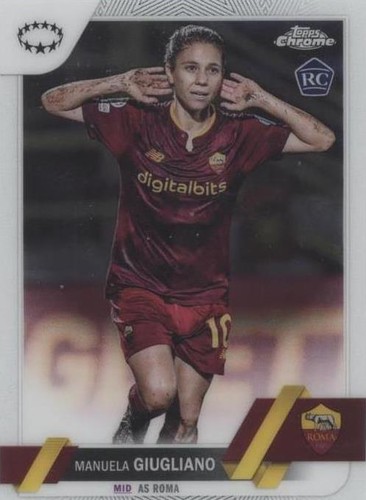 2022-23 Topps Chrome UEFA Women's Champions League Soccer Trading Cards