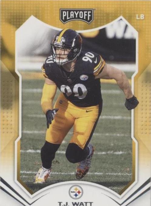 2021 Panini Playoff TJ Watt #47