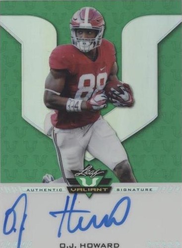 2017 Leaf Valiant O.J. Howard #BA-OJH