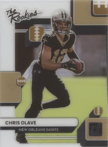 2022 Panini Clearly Donruss Chris Olave #TR-6