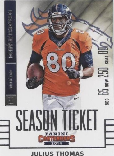 2014 Panini Contenders Julius Thomas #17