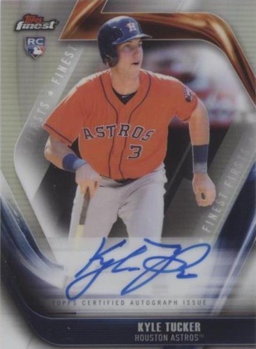 2019 Topps Finest - Kyle Tucker #FFA-KT