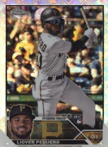 2023 Topps Chrome Logofractor Edition - Liover Peguero #72