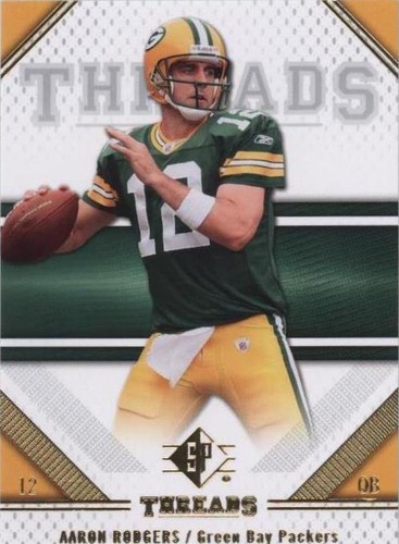 2009 SP Threads Aaron Rodgers #1