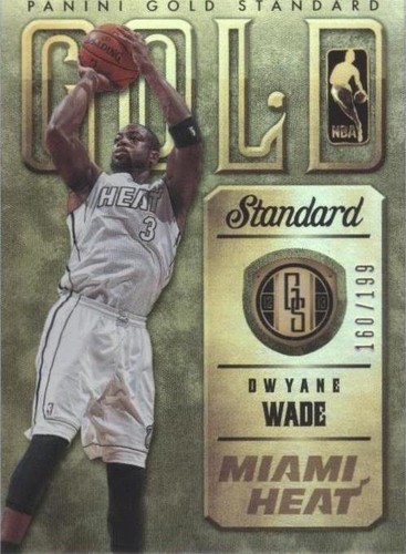 2024 PANINI NSCC VIP GOLD AUTO BLACK GOLD #33 DWYANE WADE 3/5 PSA
