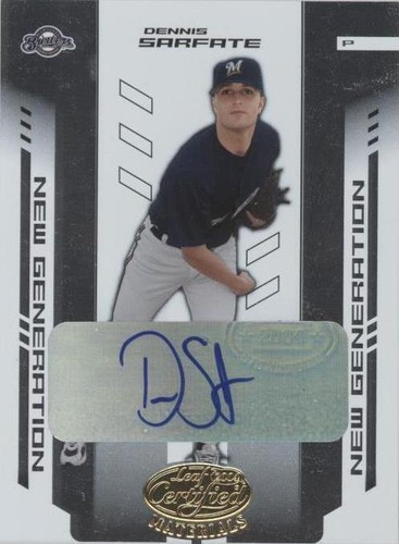 2004 Leaf Certified Materials - Dennis Sarfate #277