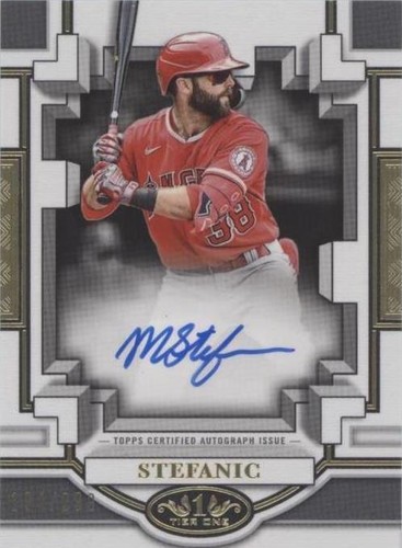 2023 Topps Tier One - Michael Stefanic #BOA-MST2