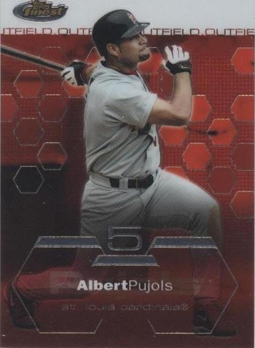 2003 Topps Finest - Albert Pujols #95