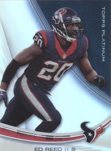 2013 Topps Platinum Ed Reed #96