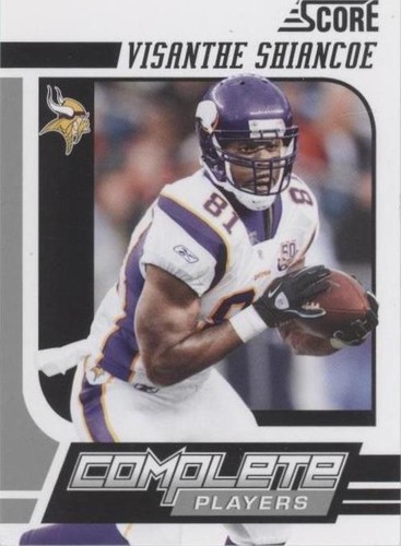 2011 Score Visanthe Shiancoe #19