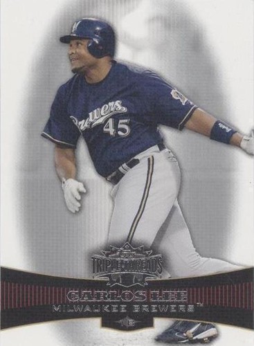 2006 Topps Triple Threads - Carlos Lee #74