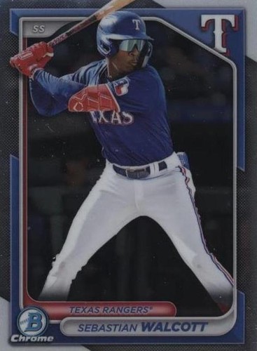 2024 Bowman Chrome - Sebastian Walcott #BCP-211